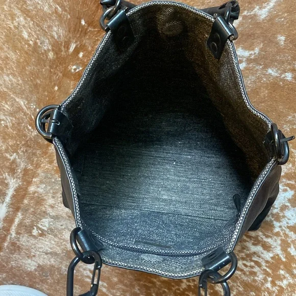 Plinio Visona made in Italy black tote